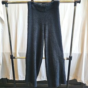 SKIMS Black Wide Leg Teddy Bear Sherpa Pants Large Extra Large